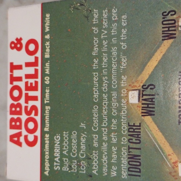 Abbott and Costello VHS tapes. - Picture 8 of 8